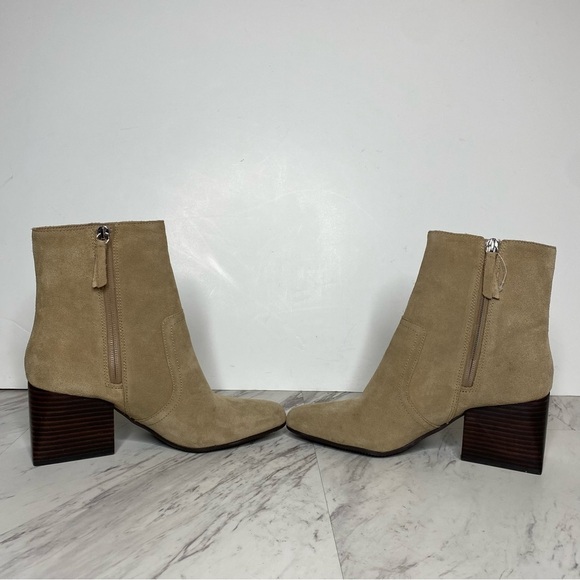New! Blondo Salome Tan Suede Bootie 8 1/2 - Picture 5 of 15